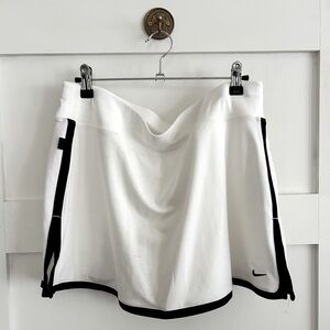 Nike White Tennis Skirt